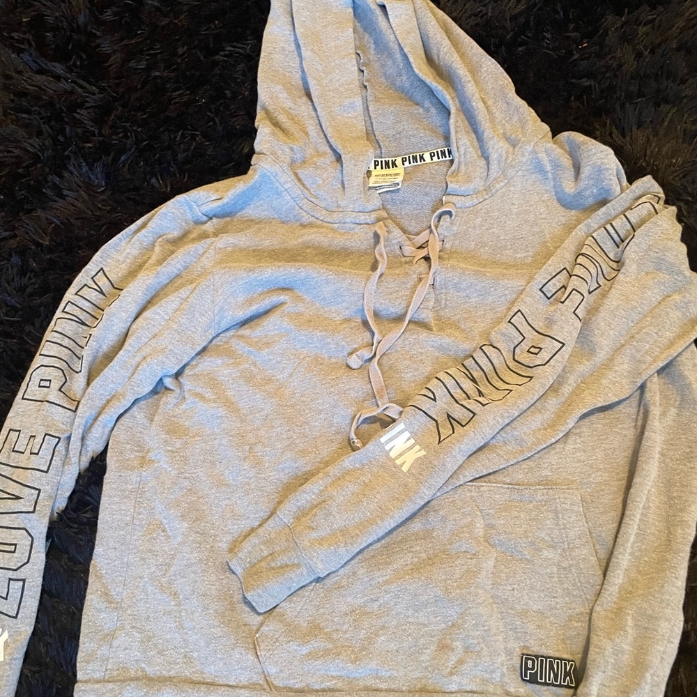 Pink hoodie